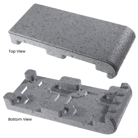 Elongated Bullnose Paver
