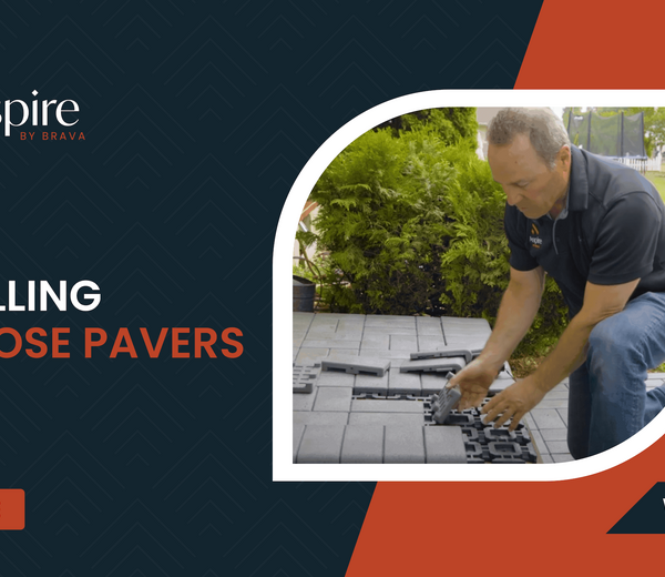 Aspire Installing Bullnose Pavers