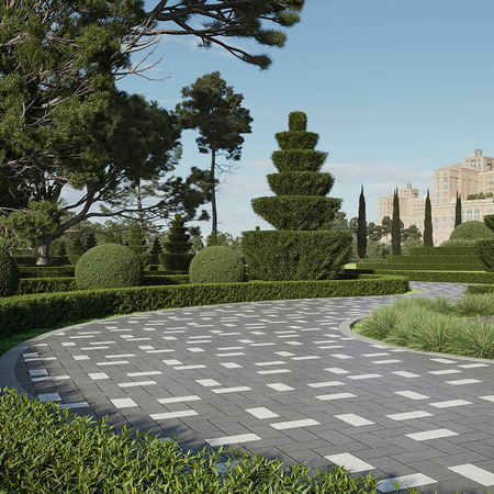 Landscape parkpath